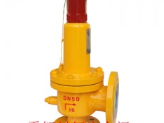 WA42F46-16C-DN100波纹管平衡式衬氟安全阀图1