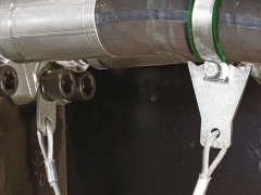 液压油管防崩脱链吊链图1