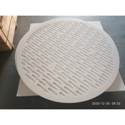 四氟耐磨非标件特氟龙孔板PTFE密封耐磨件塑料密封件