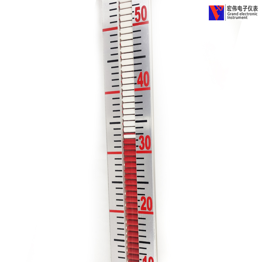 侧装式磁翻板液位计图2