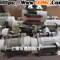 美国BRAY博雷三片式高压球阀